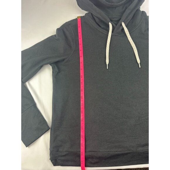 VUORI Halo Essential Hoodie Black Heather Size Medium VW226 - Picture 6 of 6